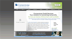 Desktop Screenshot of cornerstonecredit.com
